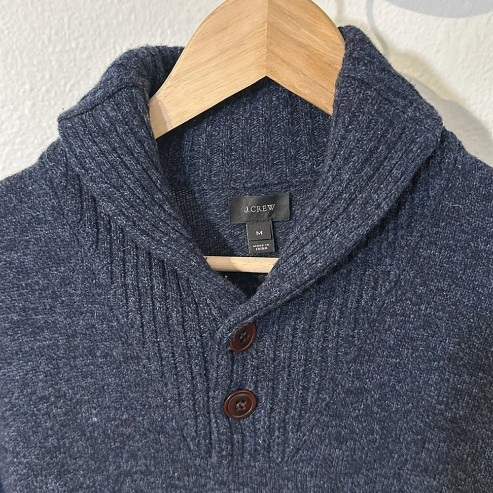 J.Crew 100% Lambs wool men’s sweater